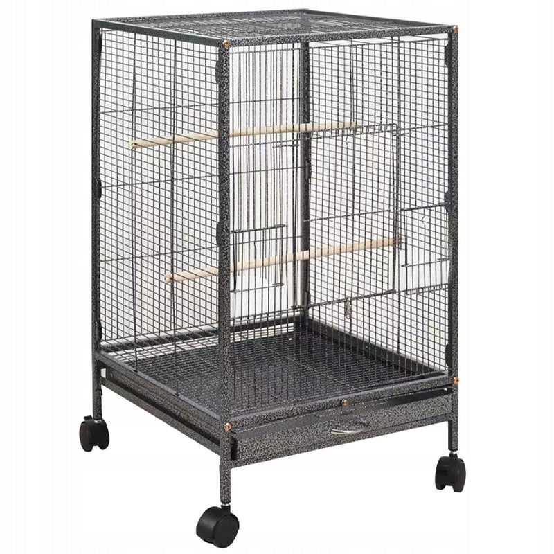 Gabbia metallica per uccelli esotici voliera per pappagalli canarini grande