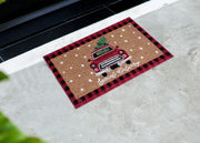 Zerbino Natale Cocco Ingresso Casa Esterno Antiscivolo Natalizio Fortuna Pick Up