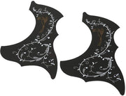 Pickguard decorativo da 2 pezzi - Autoadesivo - Resistente ai graffi - Decorazione - Adatto per chitarra da 41 pollici - Superficie resistente - Protezione per chitarra