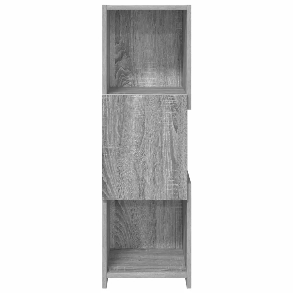 Mobile angolare Grigio Sonoma 30,5x30x95cm Legno multistrato