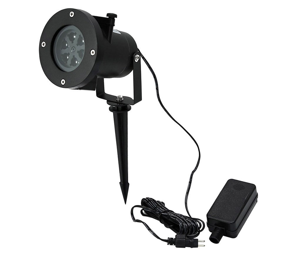 Proiettore luci led laser 6W da esterno IP65