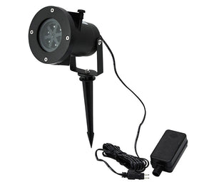 Proiettore luci led laser 6W da esterno IP65