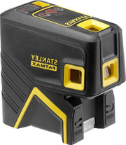 Laser 5-punti Classe 2 con raggio di azione di ± 30m, livello laser rossa, incluse la cartella di stoccaggio e la lente di protezione per occhi, con supporto magnetico