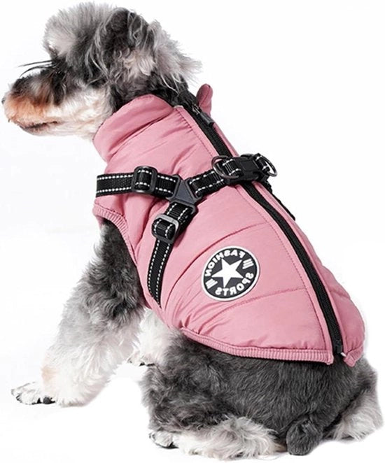 Giubbotto impermeabile per cani, giacca da cani, giubbotto da cani, modello XXL, colore rosa