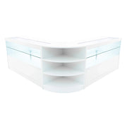 Set Banconi Andromeda LED C1500 x2 e LM60 – Bianco, Vetro, Chiavi