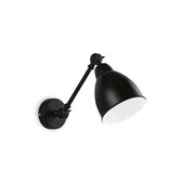 Lampada Da Parete Newton Ap1 Nero Ideal-Lux
