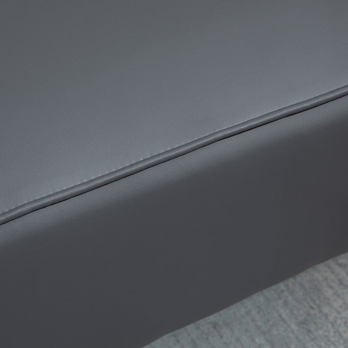 Easycomfort Divano 2 Posti Convertibile in Divano Letto Singolo con Braccioli Regolabili, 164x71x75cm