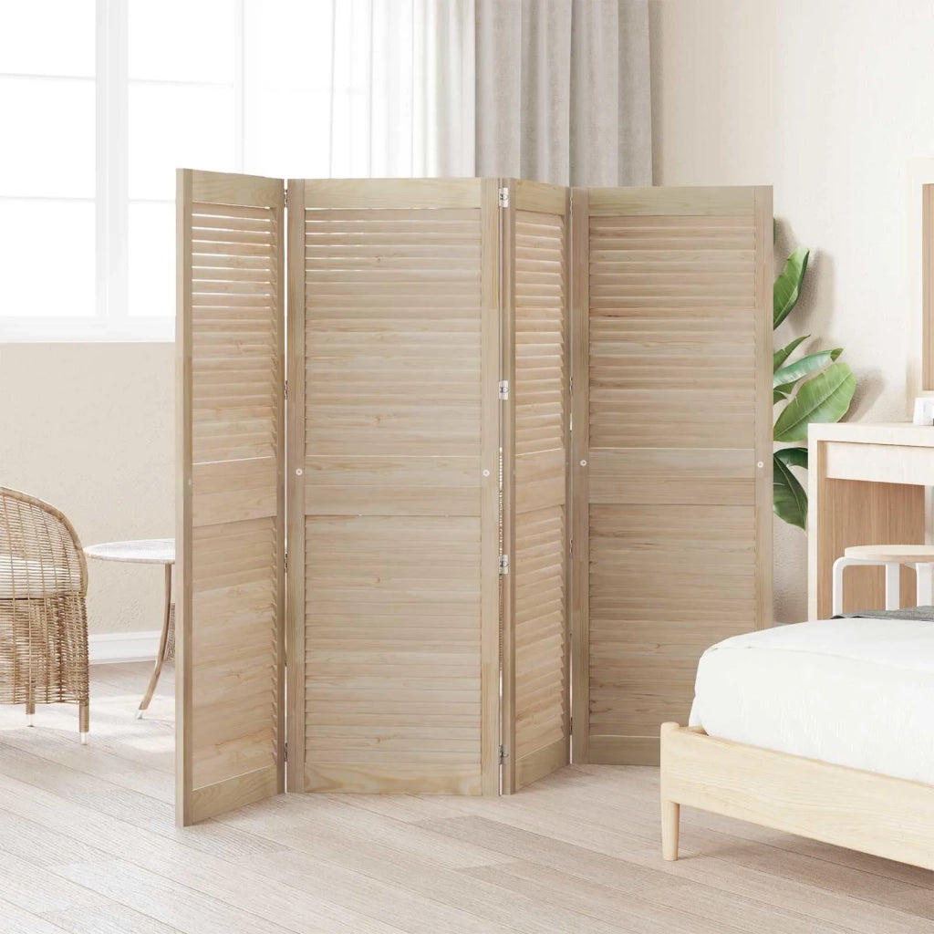 Porta per Armadio 4 pcs Naturale 49,5 x 2,1 x 140,5 cm 3394498