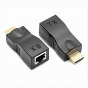 Trade Shop - Adattatori Hdmi A Rj45 Extender Rete Lan Ethernet Cat5e Cat6 1080p 30mt Ext-hdl02 -