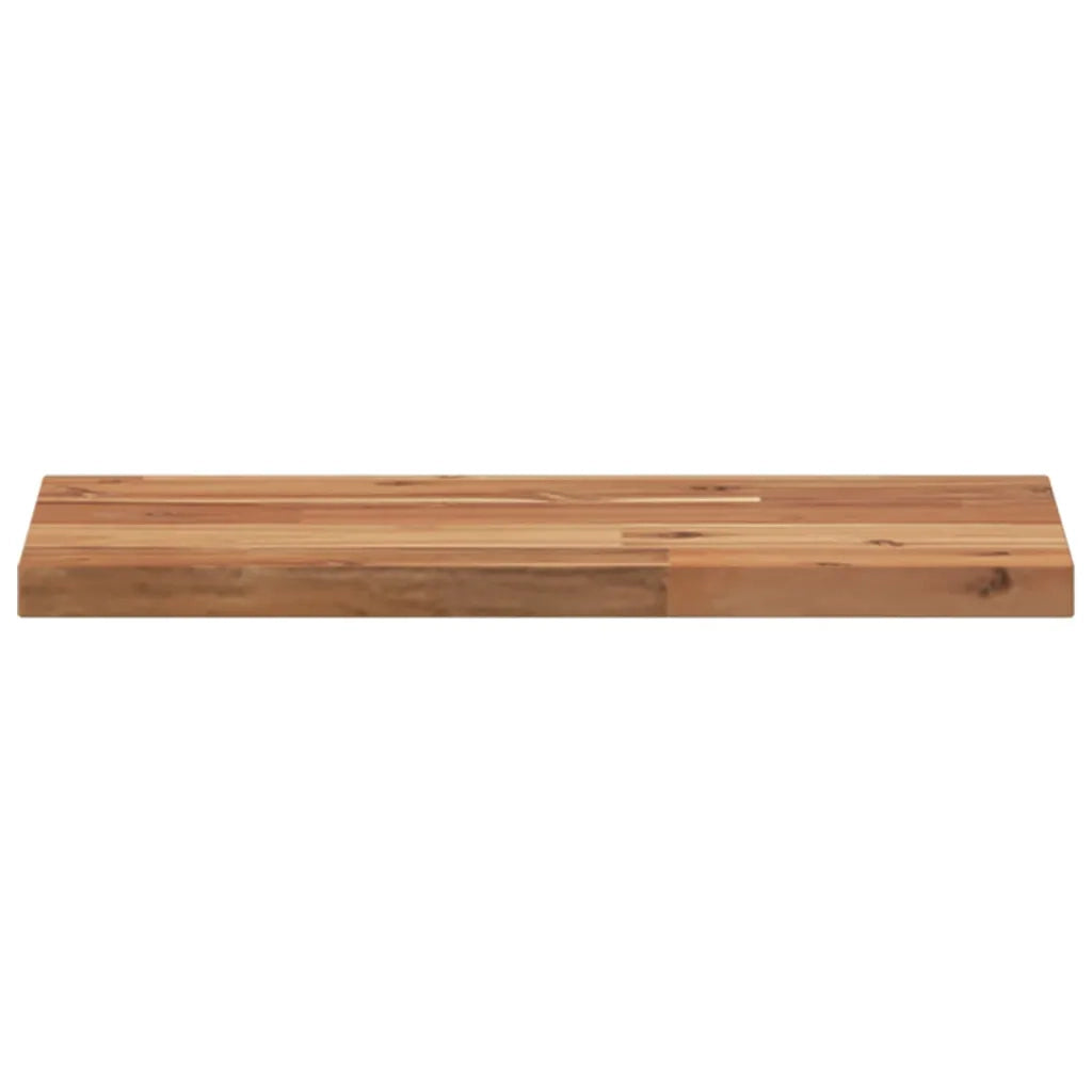 Mensole da Parete 4 pz 60x20x2 cm Legno Acacia Rifinito a Olio 3279502