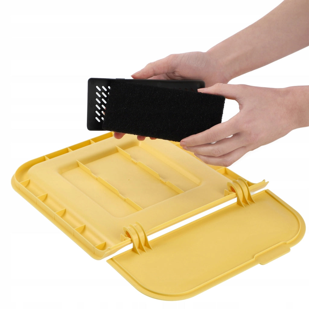 Filtro a carbone universale KADAX per pattumiera, assorbitore di odori, 3 pezzi
