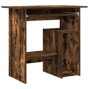 Scrivania | Tavolo da Ufficio Rovere Fumo 80x45x74 cm in Legno Multistrato
