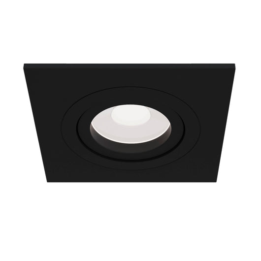 Faretto da incasso Downlight in Alluminio Atom Nero