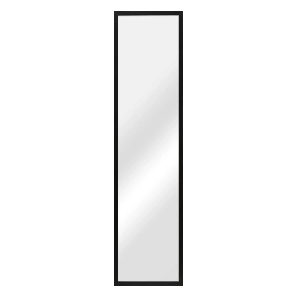 Specchio a bilico a figura intera 150 x 35 cm per camera da letto o bagno nero 03_0007974