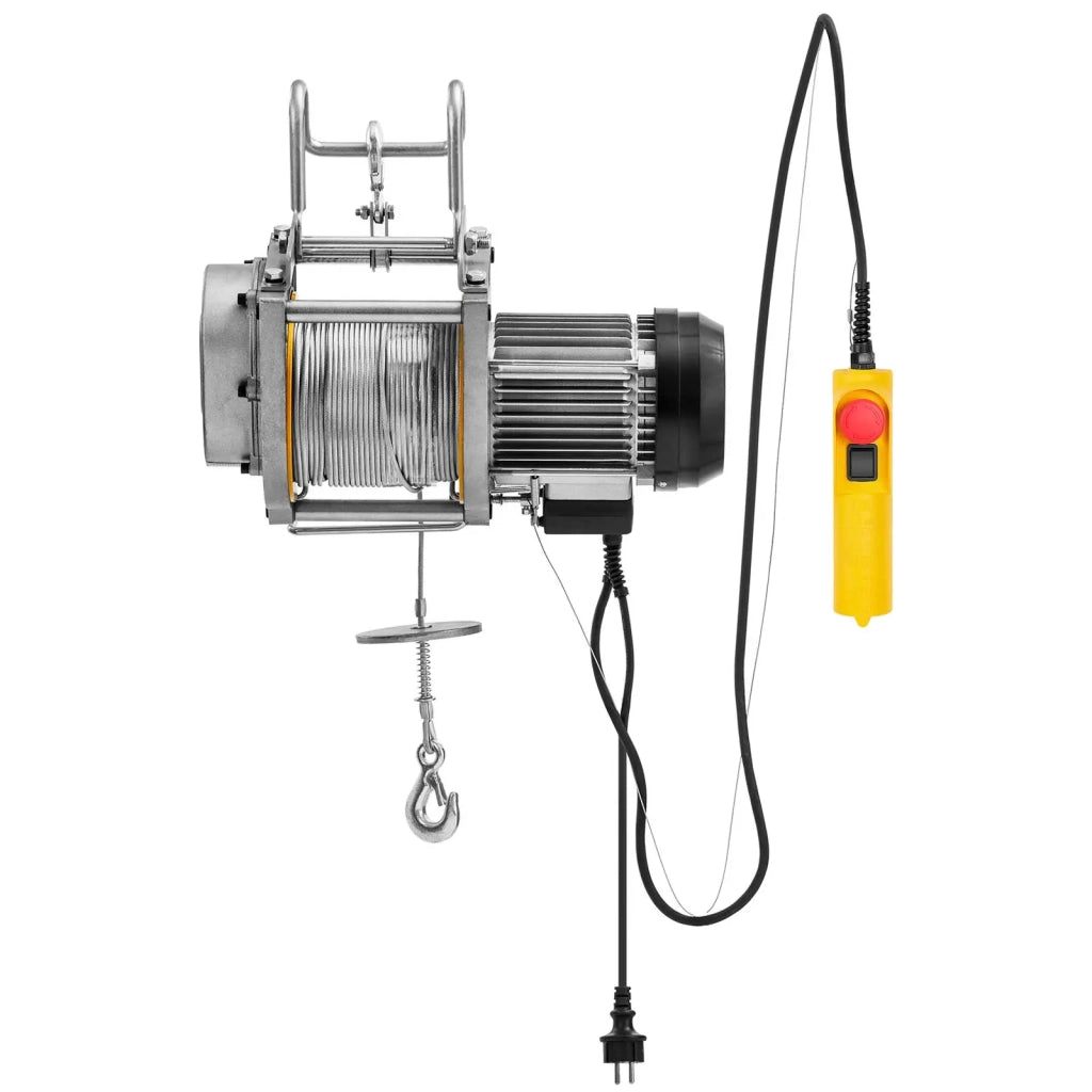 Verricello elettrico 1300 watt 250 kg 60 m alluminio acciaio grigio 14_0010146