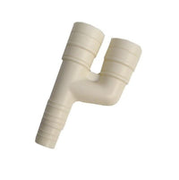 Braga raccordo a Y a tre vie per scarico condensa impianti condizionamento connette tubi alla cassetta di raccolta