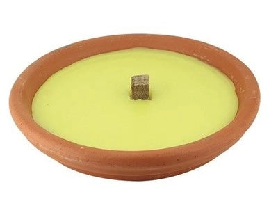 CERI CANDELE ALLA CITRONELLA IN COCCIO MINI D.11 CM PEZZI 53
