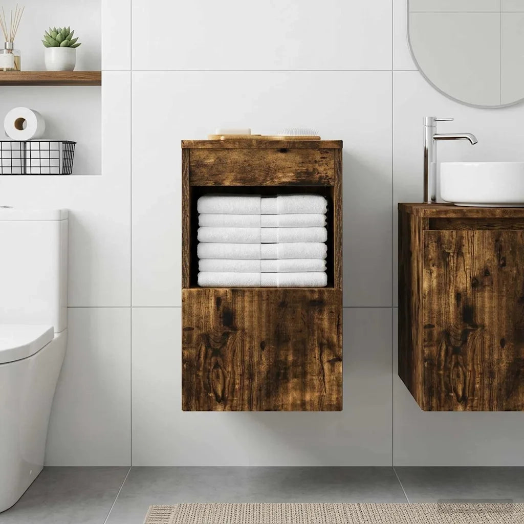 Mobile da Bagno Rovere Fumo 30 x 35 x 50 cm 890487