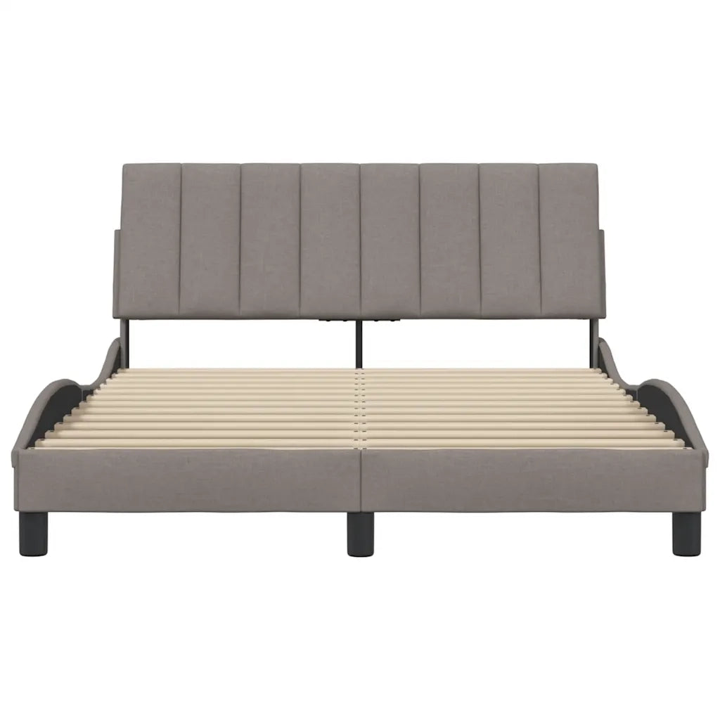 Giroletto senza Materasso Hanko Tortora 120x200 cm Tessuto 3310381