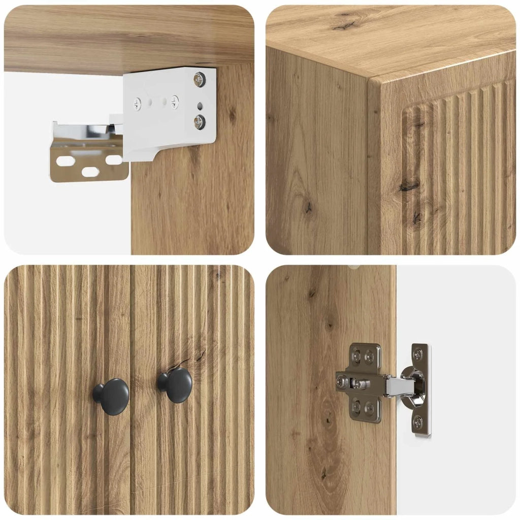Mobiletto a muro Rovere Artigianale 59 x 31 x 60 cm 897904