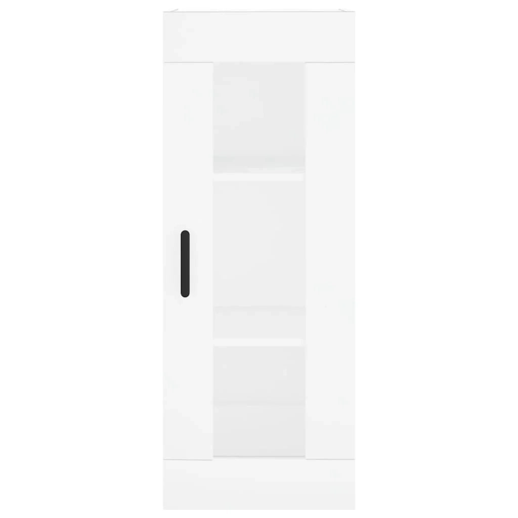 Buffet credenza cassettiera mobiletto mobile contenitore organizer cucina soggiorno salotto alto 34,5 x 34 x 180 cm legno ingegnerizzato bianco 02_0032422