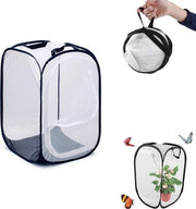 Recinzione per insetti e farfalle - Grande recinzione portatile - Oasi per insetti e farfalle - Rete per insetti e farfalle - Hotel per insetti - Dimensioni: 60cm di altezza