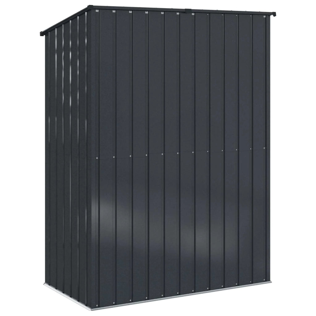 Casette da giardino Antracite 153,5 x 86 x 200 cm Metallo 42011299