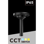 Trade Shop - Faretto Led Cct 3 Tonalità Di Colore Solare Ricaricabile Impermeabile Ip65 Fy-3c -