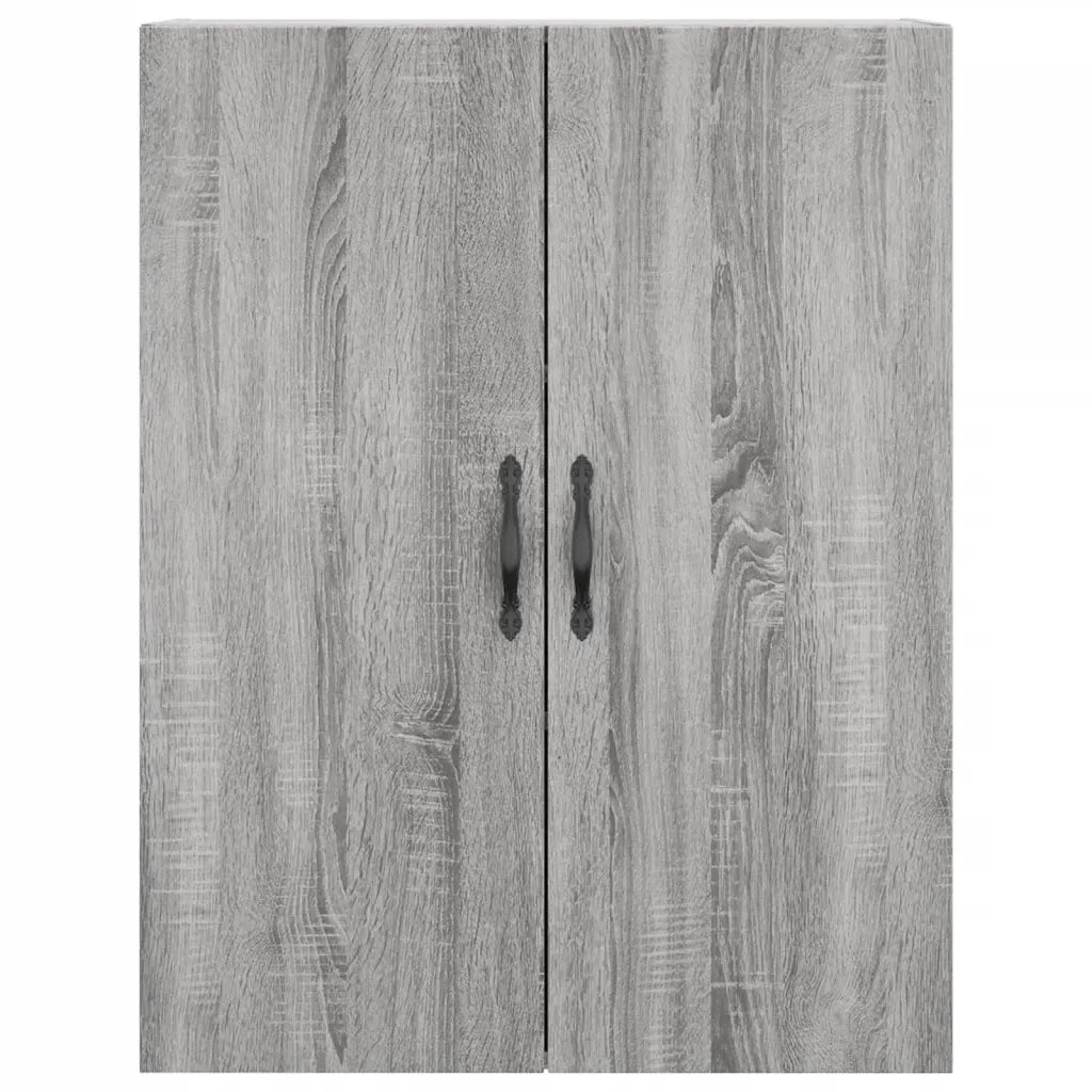 Armadietti a Parete 2 pz Grigio Sonoma in Legno Multistrato CFW2804360