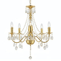 Lampada Da Soffitto Ebt015-5cp Gold