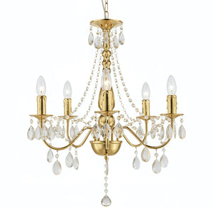 Lampada Da Soffitto Ebt015-5cp Gold