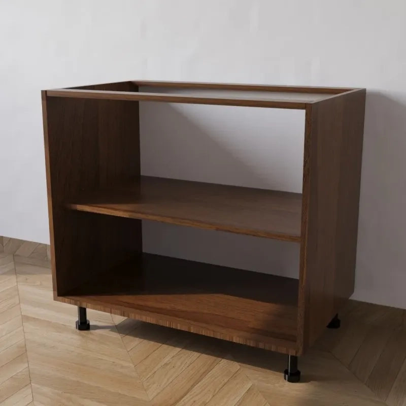 Mobile Base 90 Compreso Di Anta. H 72 Cm L 90 Cm P 55.5 Cm. Spedizione In Kit Noce