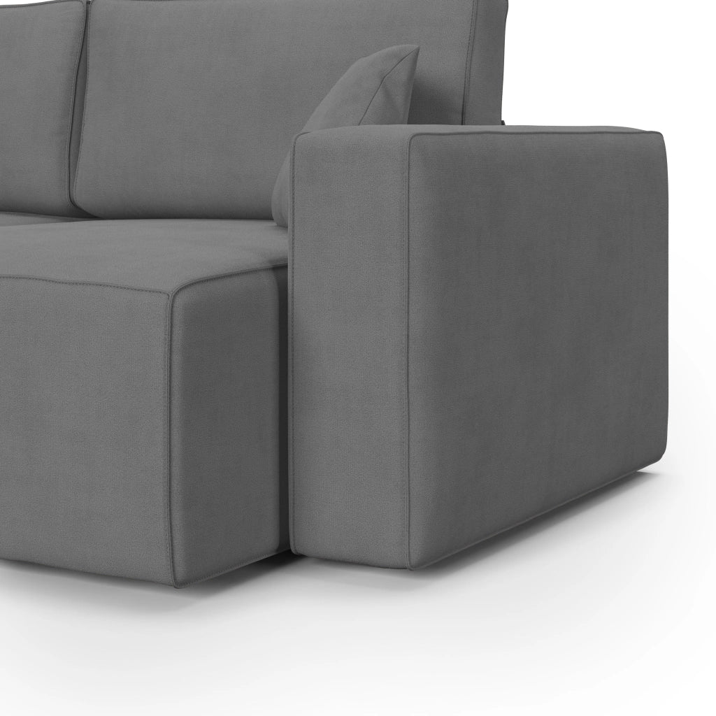 Morfeo Divano in tessuto impermeabile 180 cm  grigio