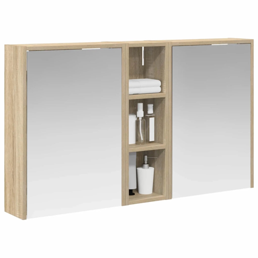 Set di Armadi da Bagno 3 pcs 106 x 16 x 62,5 cm 3403794