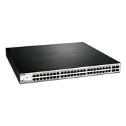 D-link dgs-1210-52mp gestito l2 gigabit ethernet (10/100/1000) supporto power over ethernet (poe) nero, grigio - DGS-1210-52MP/E