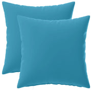 Federa 2 pcs HEERLEN Azzurro 30 x 30 cm Poliestere 907513