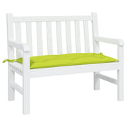 Cuscino per Panca Verde Brillante 100x50x7 cm in Tessuto Oxfordcod mxl 116279