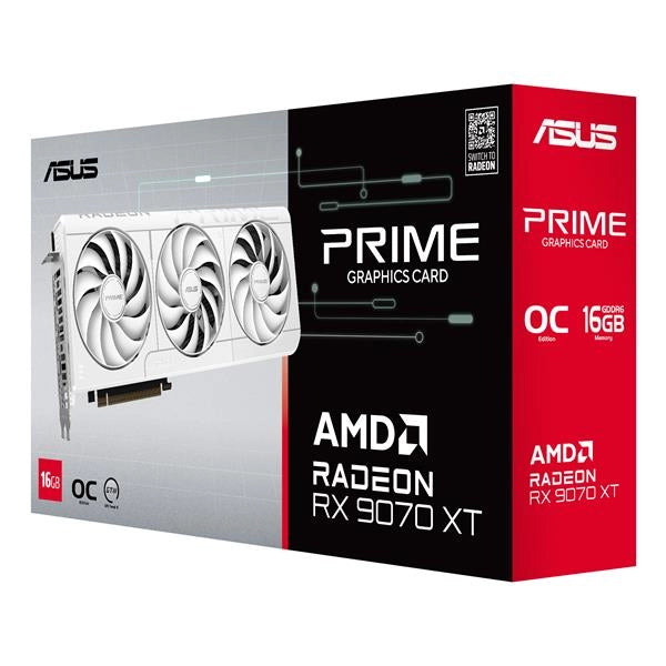 Prime-rx9070xt-o16g-white - 90YV0L75-M0NA00