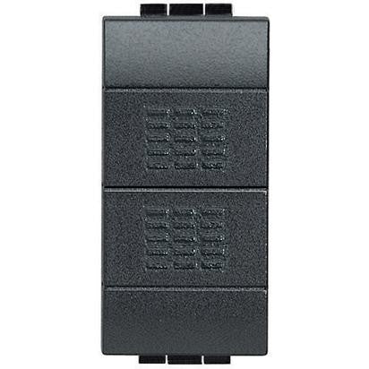 Living Int. - Doppio pulsante 1P NO - L4036