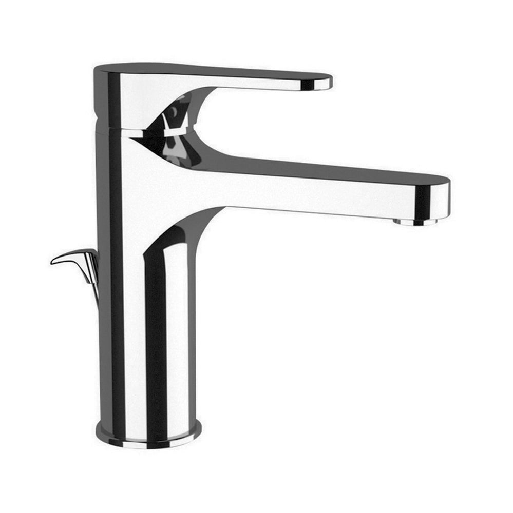 Rubinetto lavabo alto in ottone cromato di Rubinetterie Mariani Linea Surf