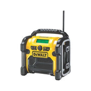 Dewalt DCR020-QW XR Radio da lavoro portatile DAB+ FM USB AUX ingresso 10.8-18V colore Giallo Nero