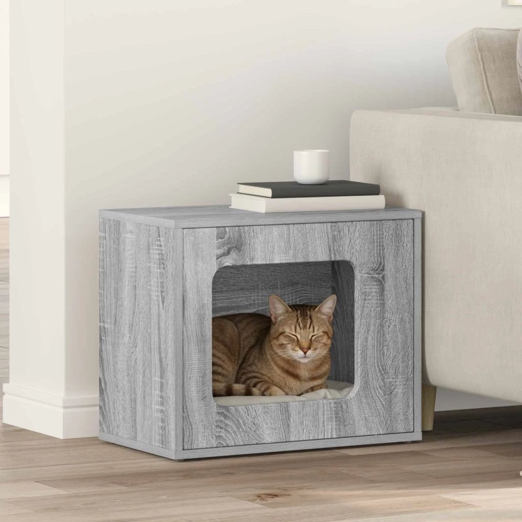 Casa per Gatti Grigio Sonoma 51 x 30 x 42,5 cm CFW3801712