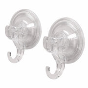 Coppia Appendiabiti - set di 2 Trasparente in Materiale Termoplastico Mod. Air Container