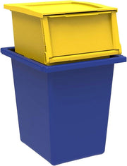 Cassa di stoccaggio per esterno - contenitori di plastica per l'organizzazione di interni ed esterni / Cassa di stoccaggio 25 l + 30 l