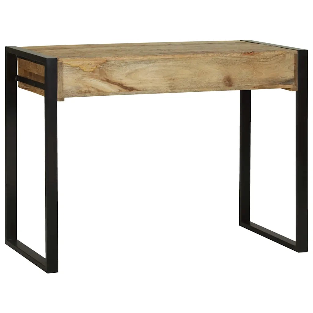 Tavolo da Trucco con specchio Marrone Legno massello di mango 4015965