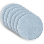 Federa 6 pz HEERLEN Azzurro Ø 30 cm Pelliccia di Coniglio Finta 922160