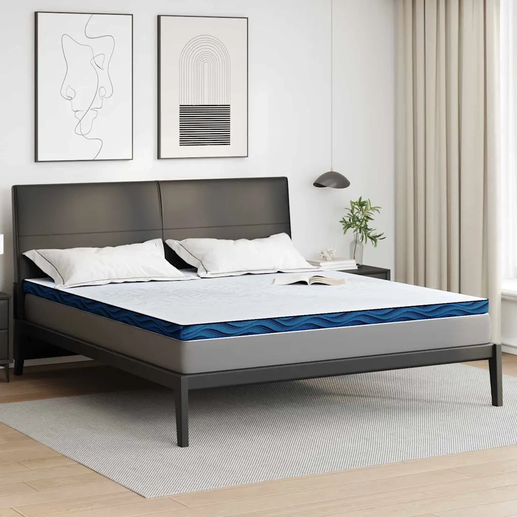 Topper per materasso Bianco 180 x 200 cm Tessuto Jacquard CFW4043210