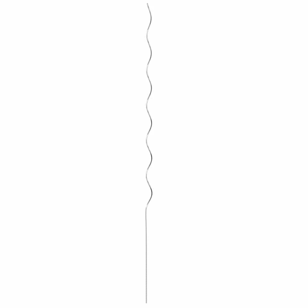 Set di 20 portavasi minimalisti 150 x 0,6 x 0,6 cm acciaio argentato 02_0058229