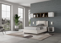 Letto 1 Piazza e Mezzo 120x210 cm Senza Rete Antea Bianco