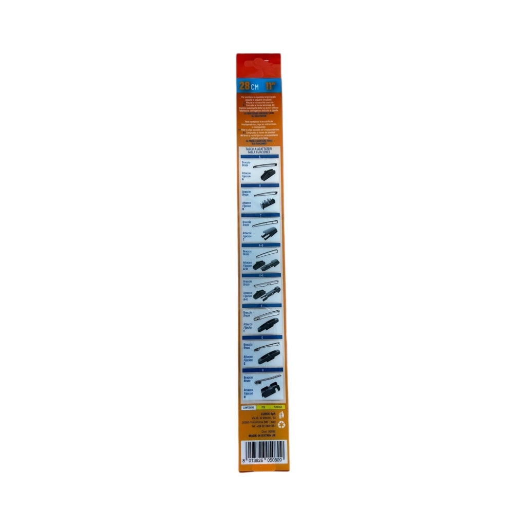 SPAZZOLA TERGICRISTALLO UNIVERSALE POSTERIORE 28CM 11"